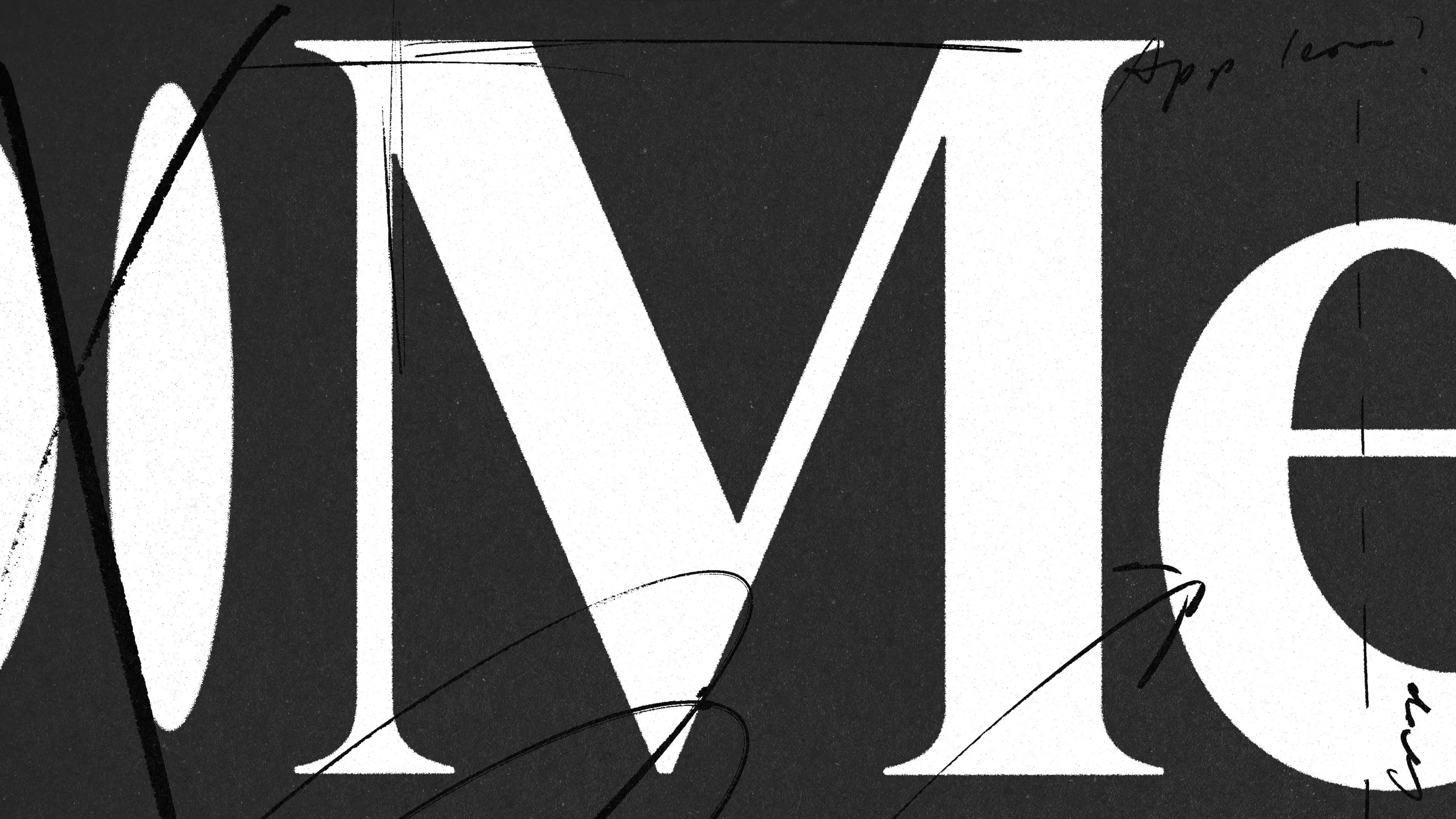 Medium brand identity and logo design showcasing typographic excellence